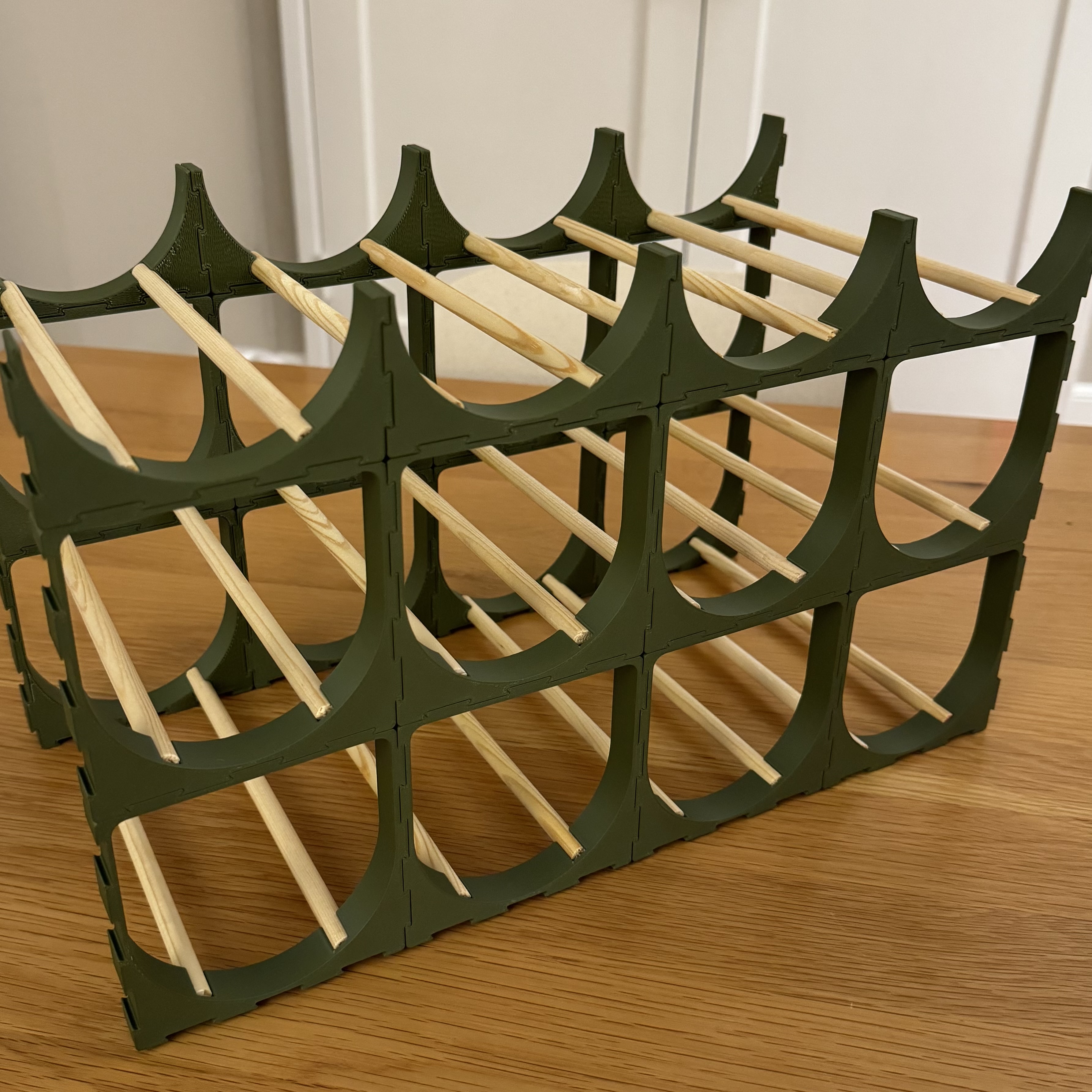 Miniatura 2 do modelo 3D Bottle rack