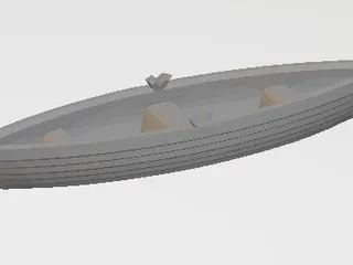 Rudder Boat with rudders by Sick | Download free STL model | Printables.com