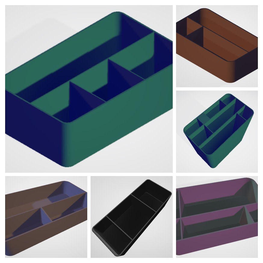 Simple Storage Boxes by InnRaum³ / Makerspace Ried | Download free STL ...