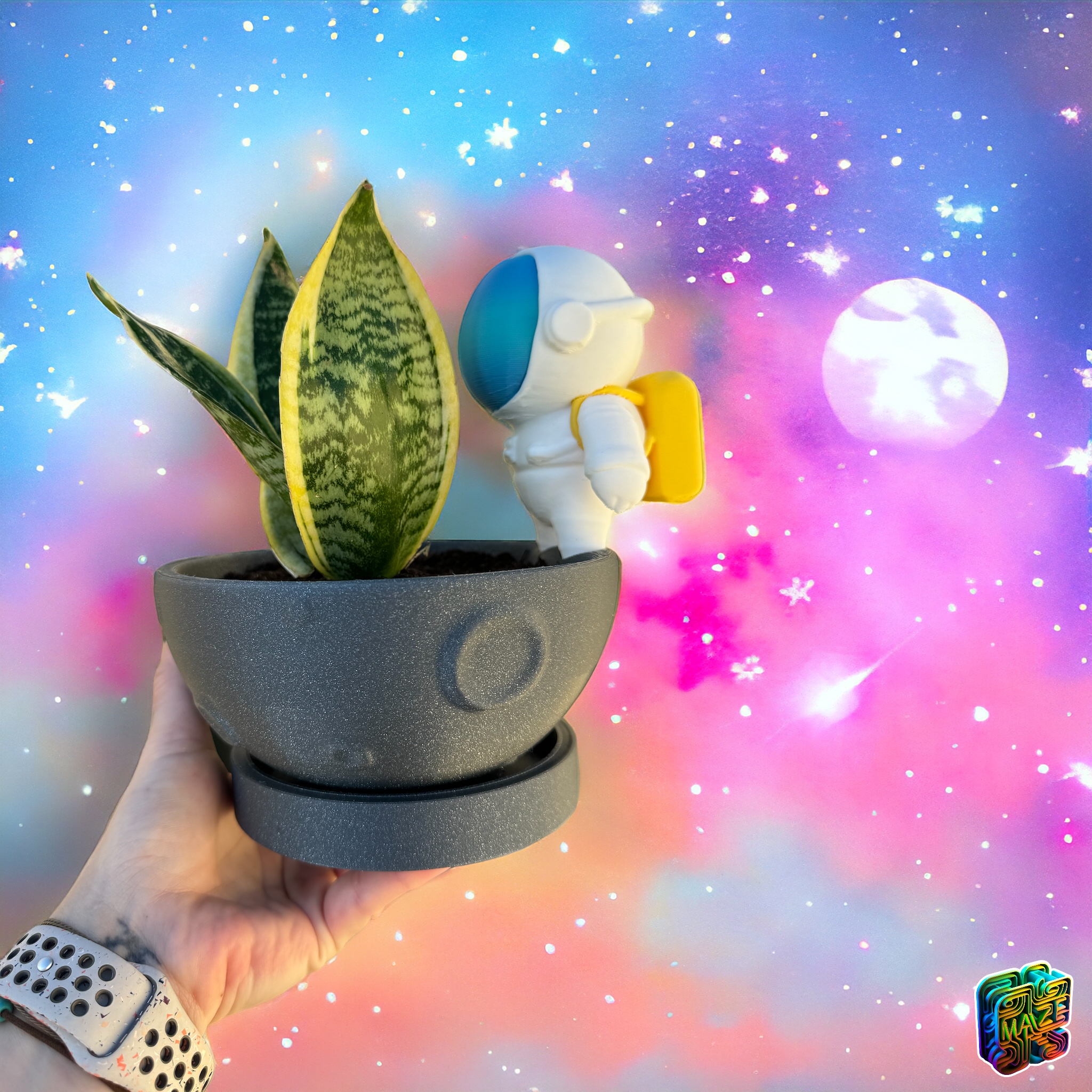 Miniatura 3 do modelo 3D Astro Planter
