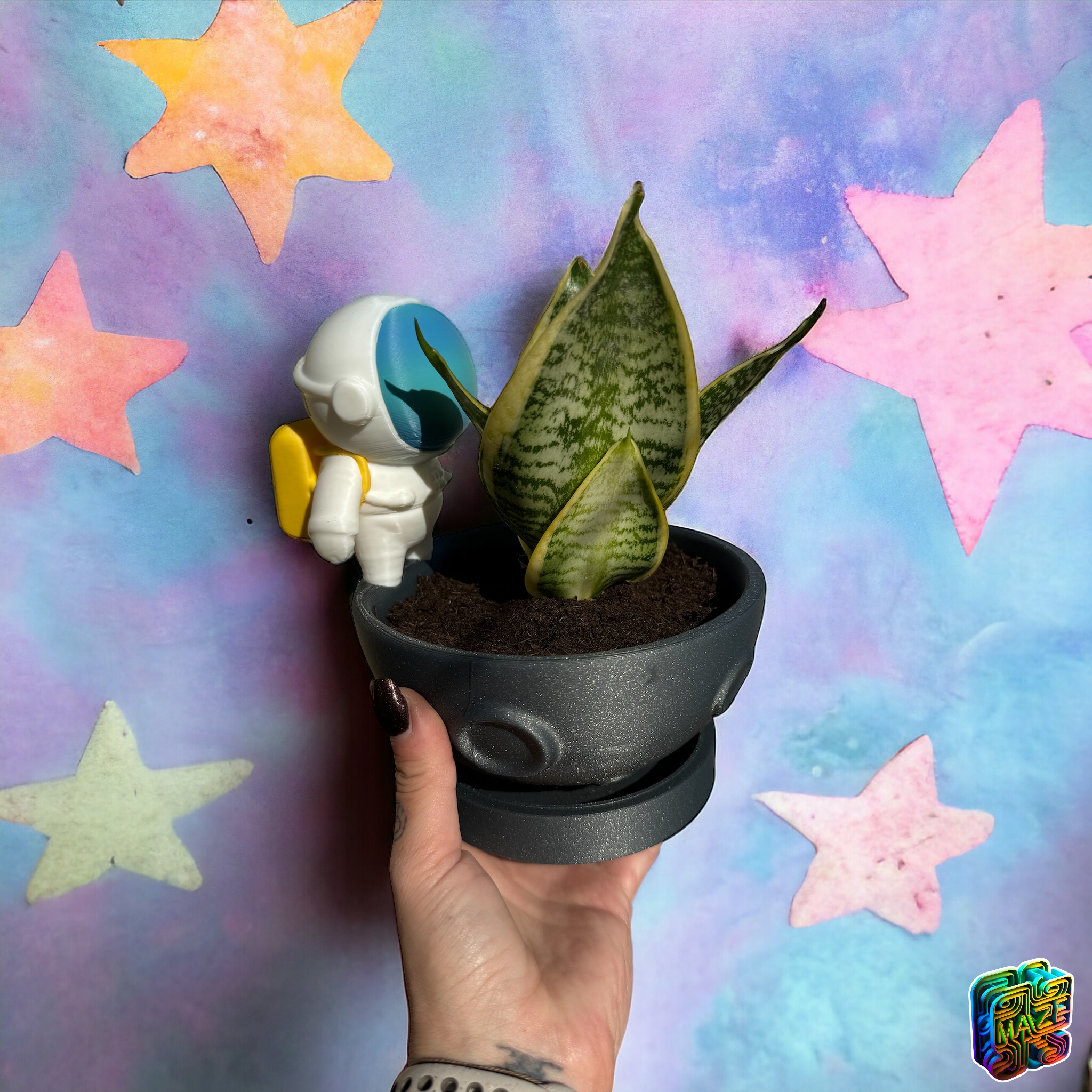 Miniatura 5 do modelo 3D Astro Planter
