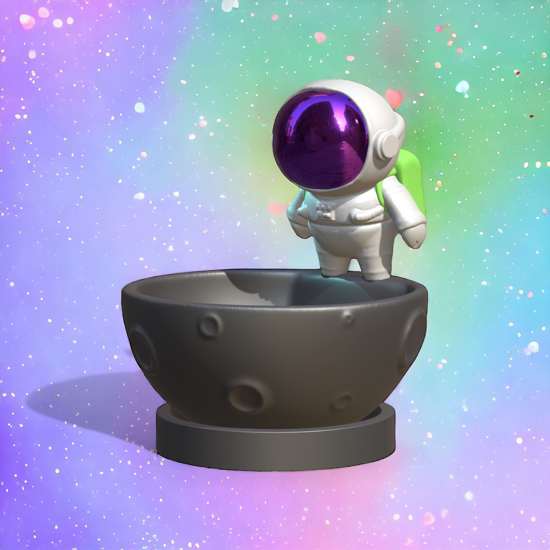 Miniatura 9 do modelo 3D Astro Planter