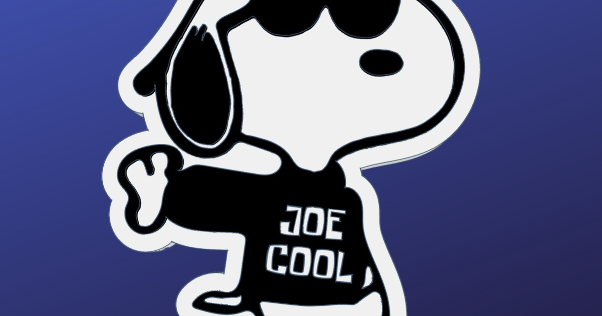 Snoopy keychain by Carrascue | Download free STL model | Printables.com