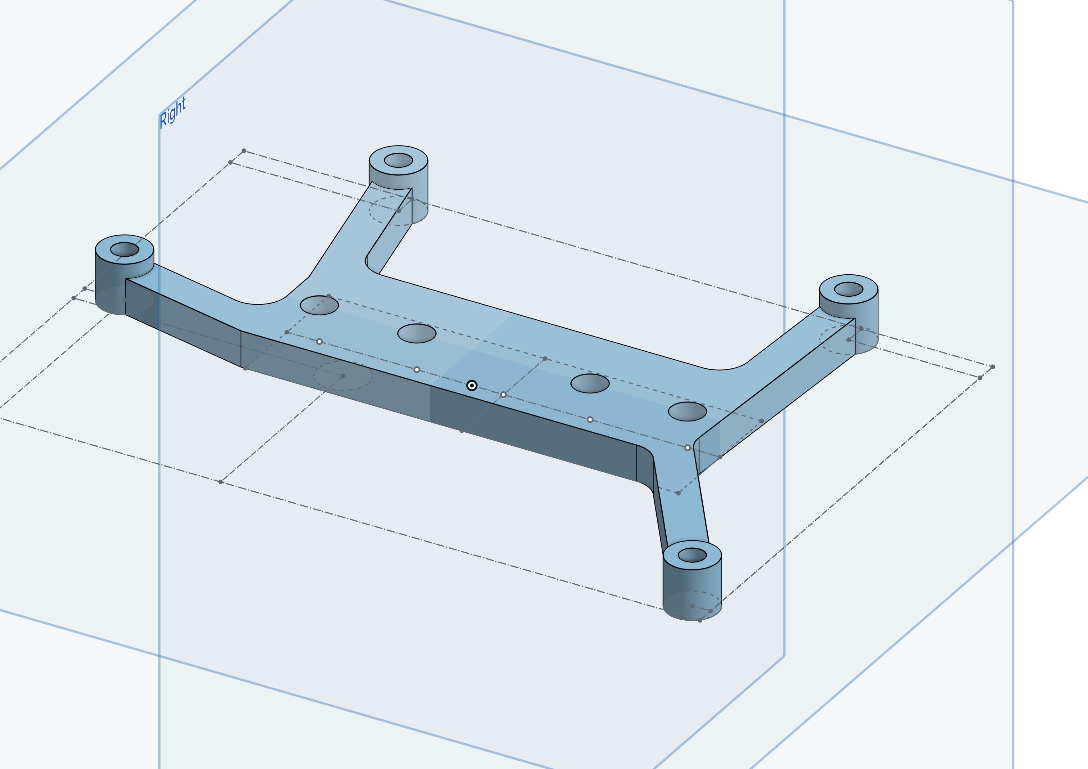 Skr mini e3 mount for din rail mounting by mjrider | Download free STL ...