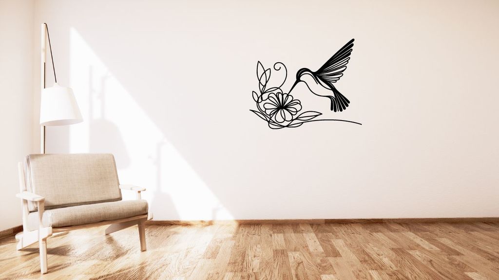 Hummingbird / Kolibřík wall decoration