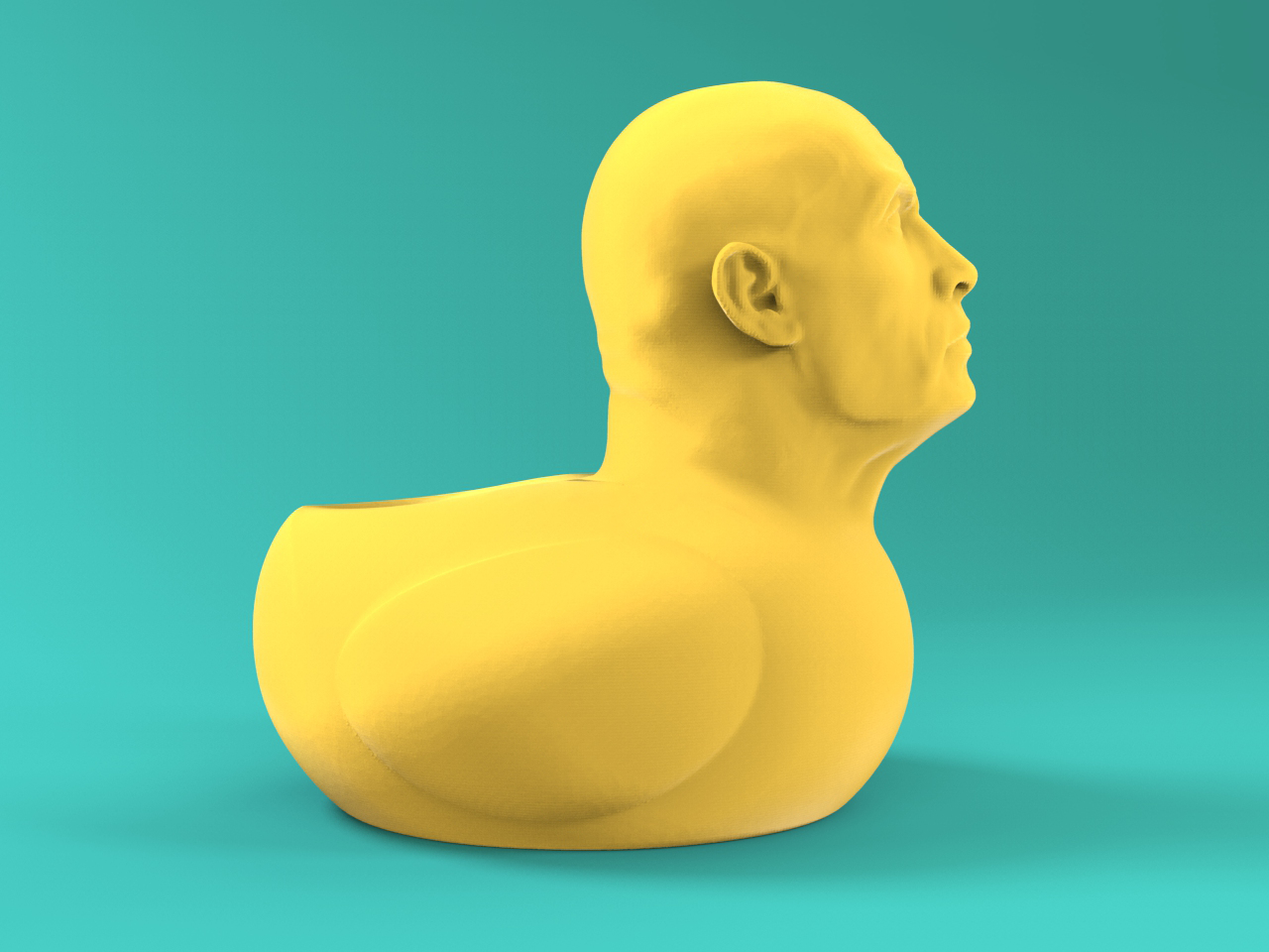Miniatura 5 do modelo 3D Dwayne "The Duck" Johnson