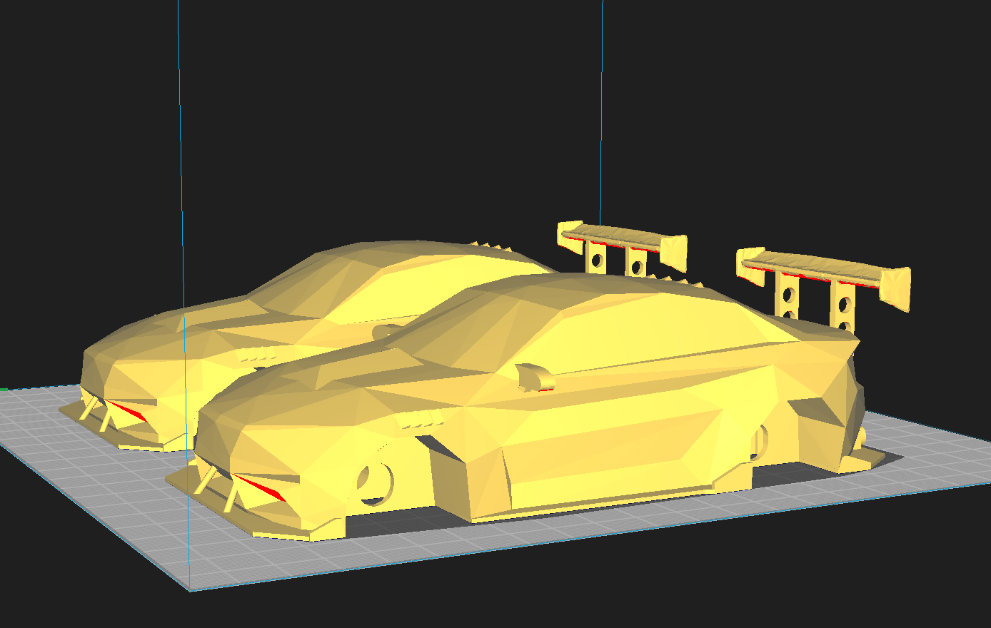 LOW POLY BMW M2 Widebody