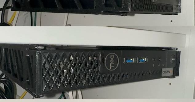 Dell Optiplex Micro 3060 under desk mount par Wowe | Téléchargez ...