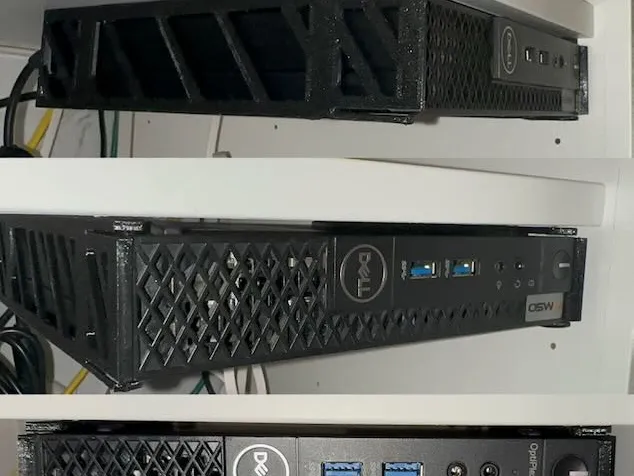 Dell Optiplex Micro 3060 under desk mount