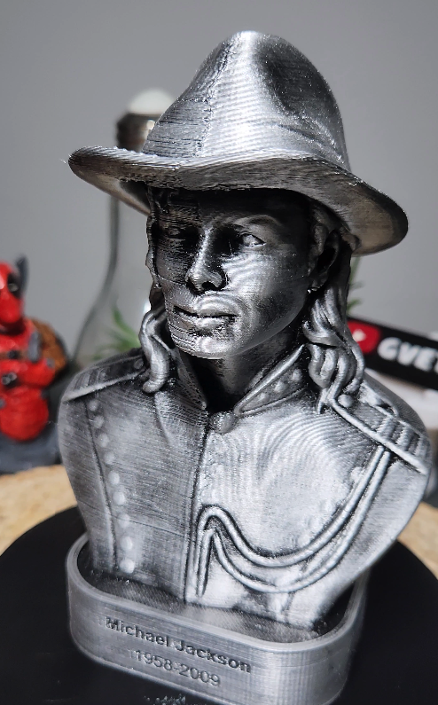 Miniatura 3 do modelo 3D Michael Jackson Bust