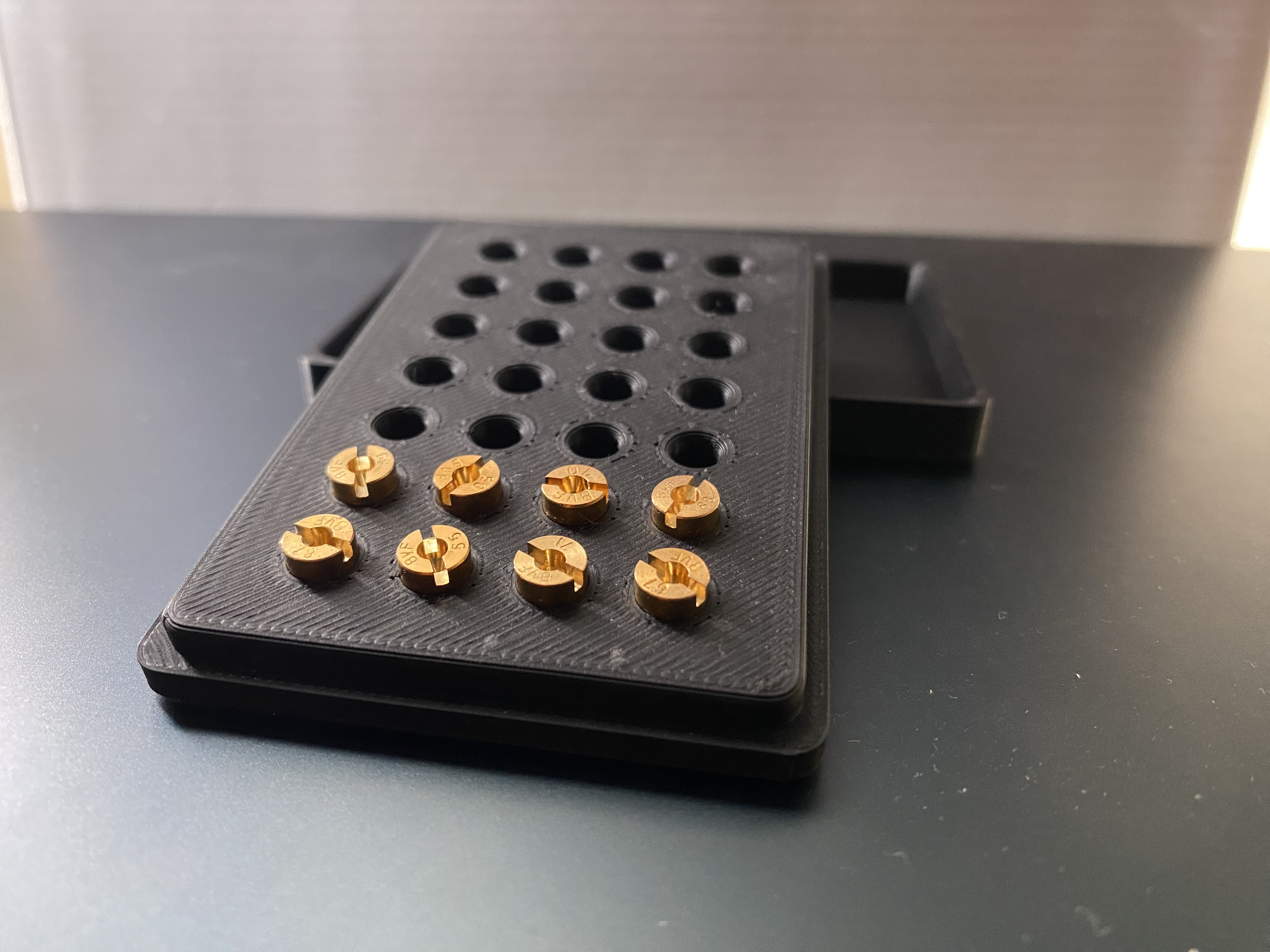 Hauptdüsen Box Simson S51, S50, Schwalbe etc-----LockCard Wallet Größe
