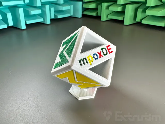 Mpox Multicolor Test Cube | mpoxDE Multi Color