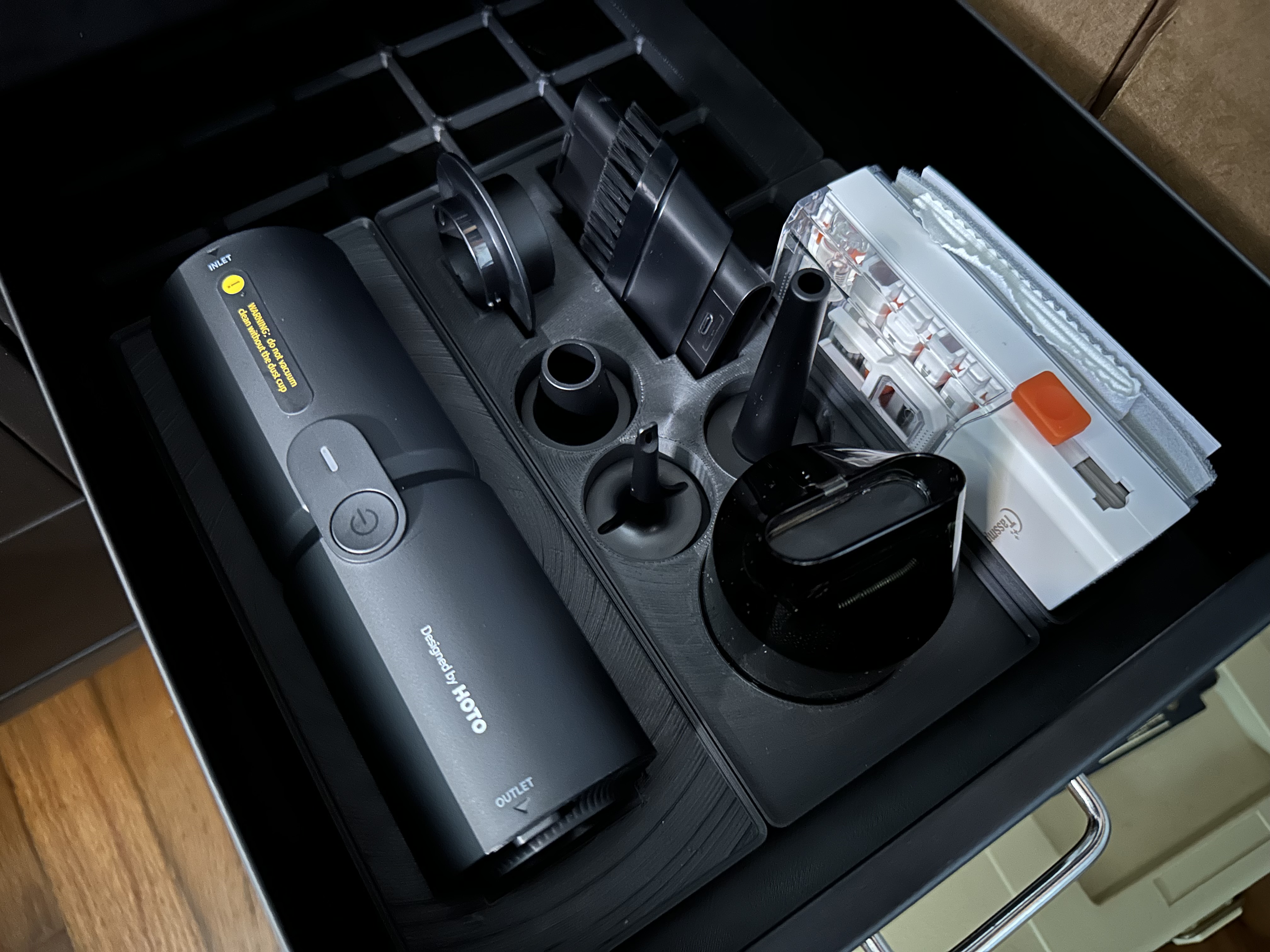 HOTO Compressed Air Capsule Gridfinity accessories tray