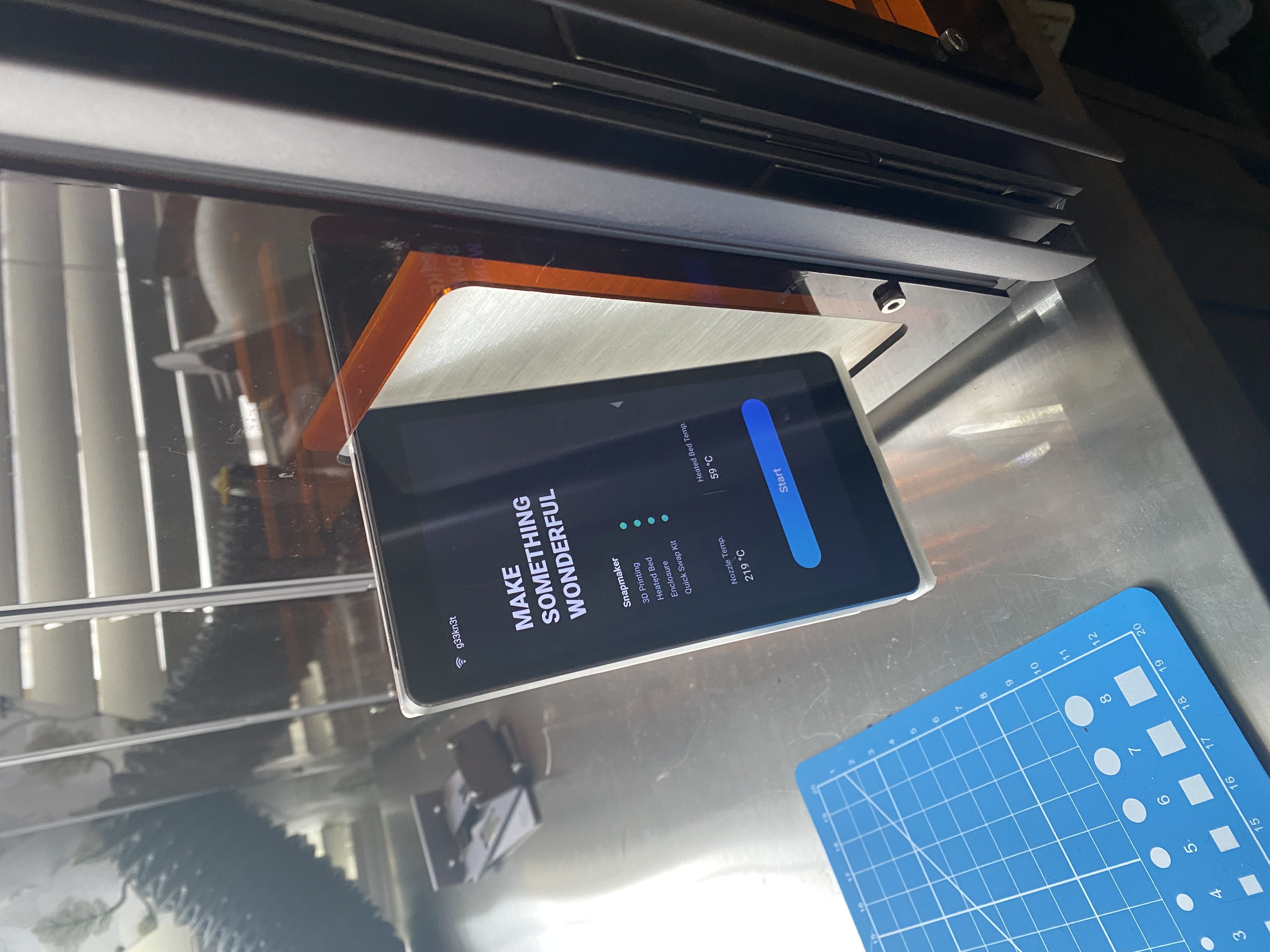 SnapMaker 2 Enclosure Door Mount