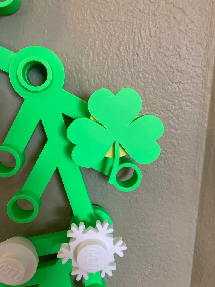 Shamrock for the Giant LEGO Wreath by Paul Shackelford Download