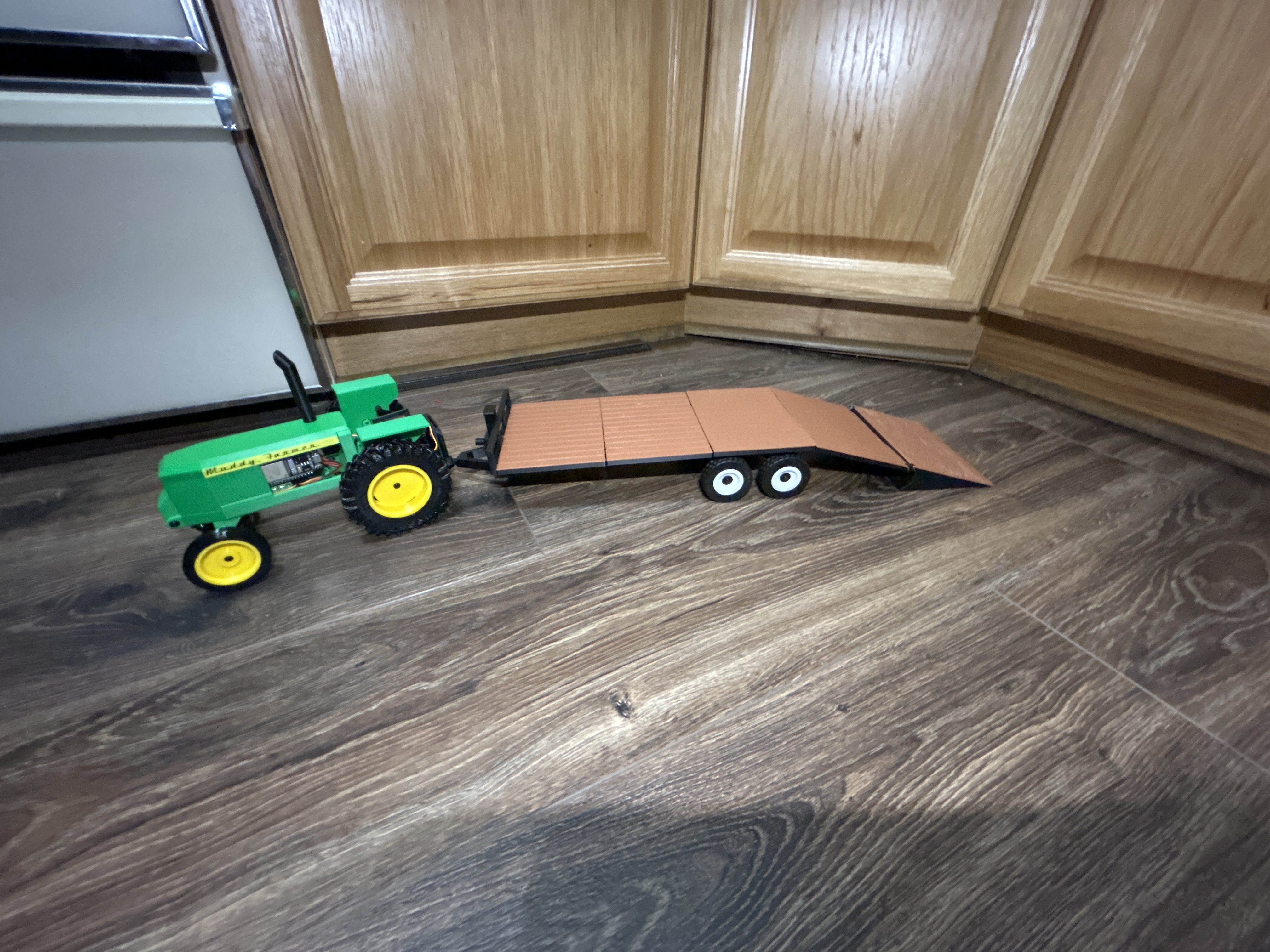 1/18 Scale Flatbed Trailer — miniatura 2