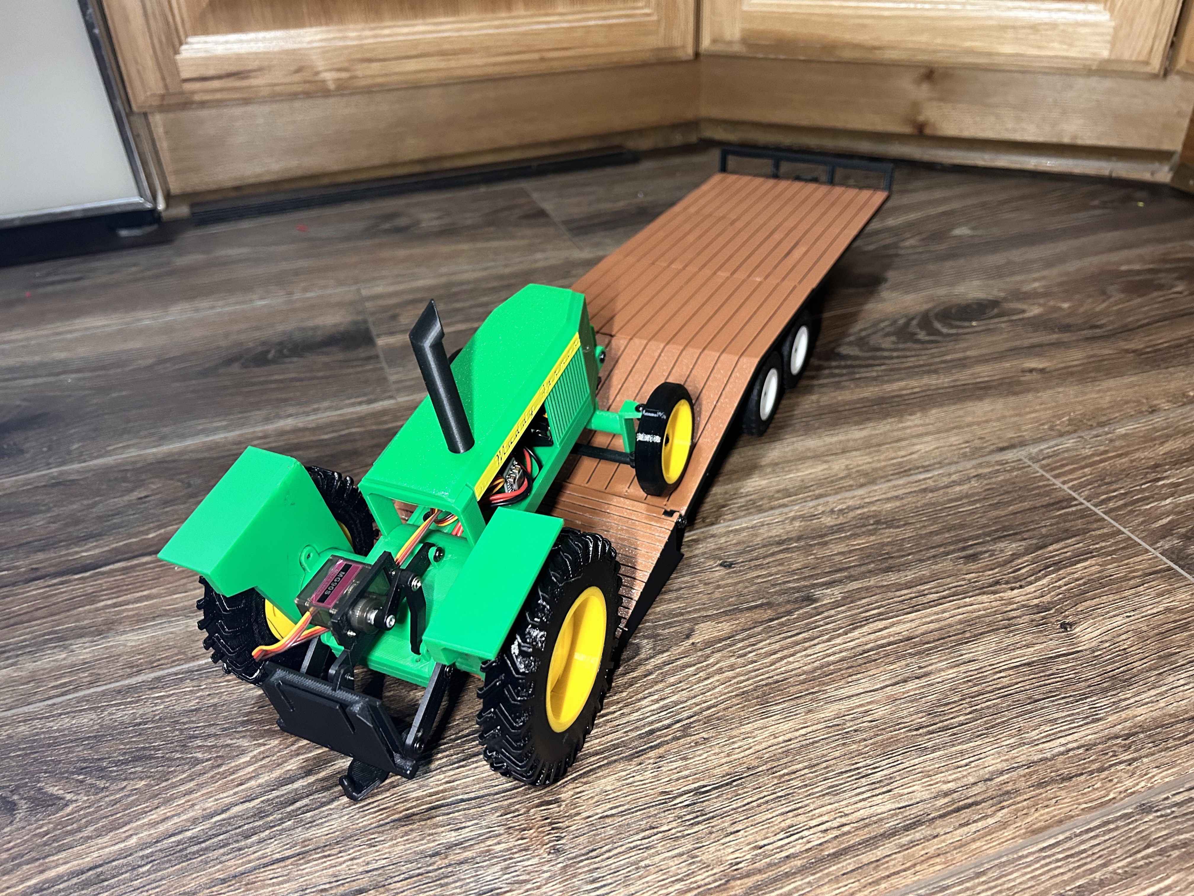 1/18 Scale Flatbed Trailer — miniatura 4
