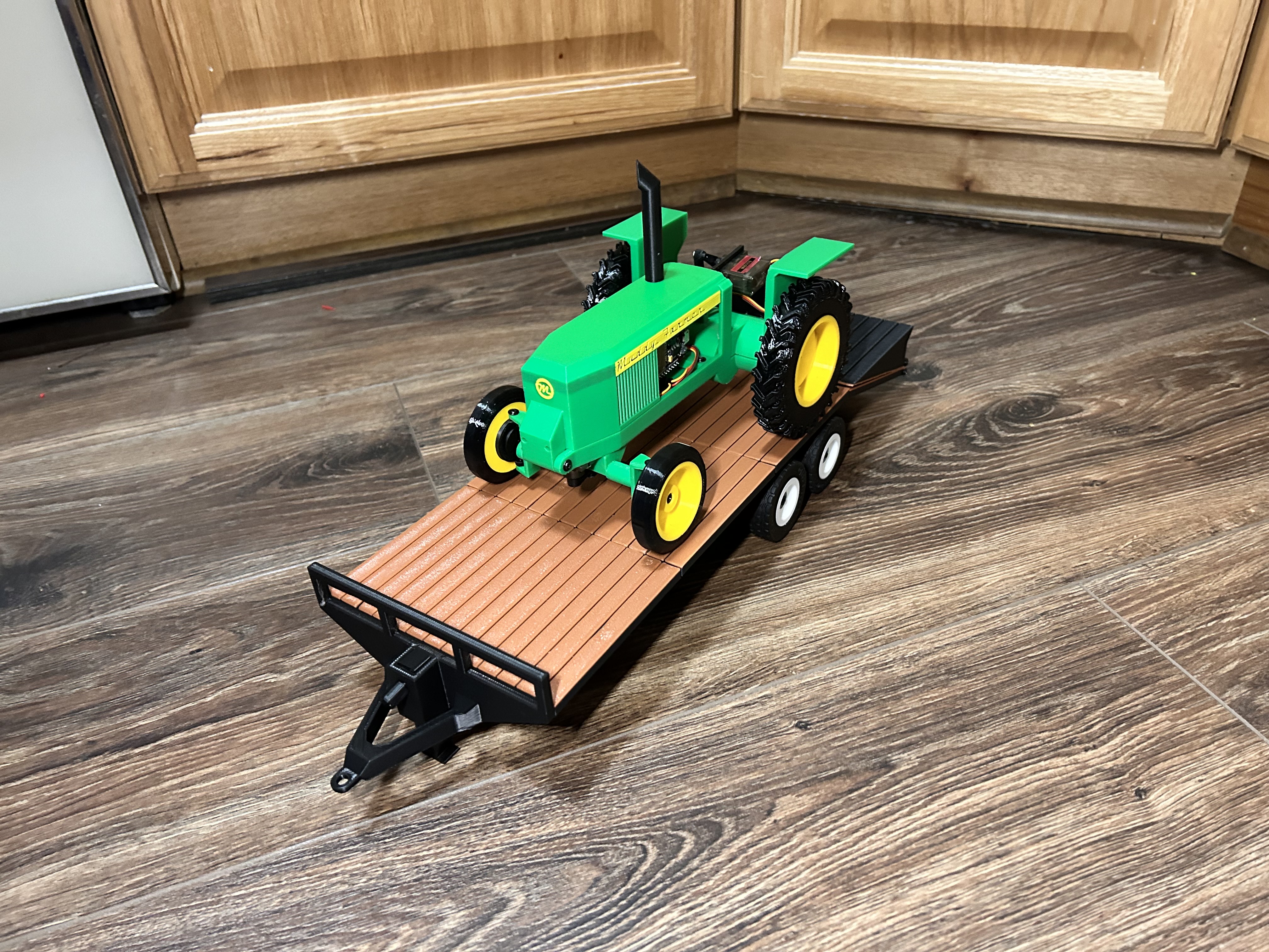 1/18 Scale Flatbed Trailer — miniatura 3