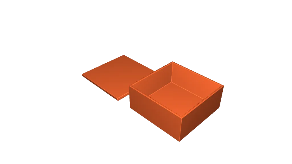 Box with lid by Wajpie | Download free STL model | Printables.com
