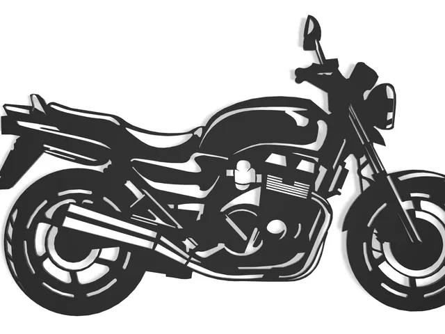 Honda CB Seven Fifty CB750 Wall Silhouette Art