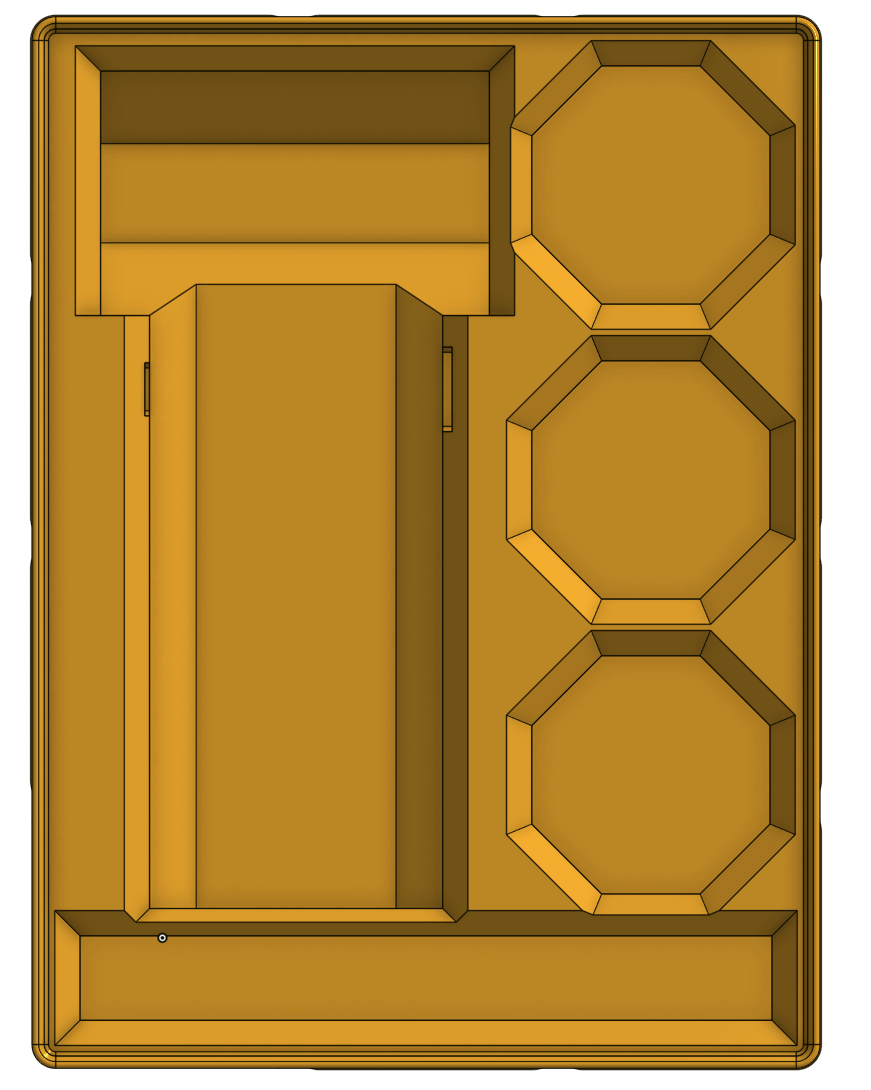 Wolfbox MF50 + Nozzle - Gridfinity 3x4x4