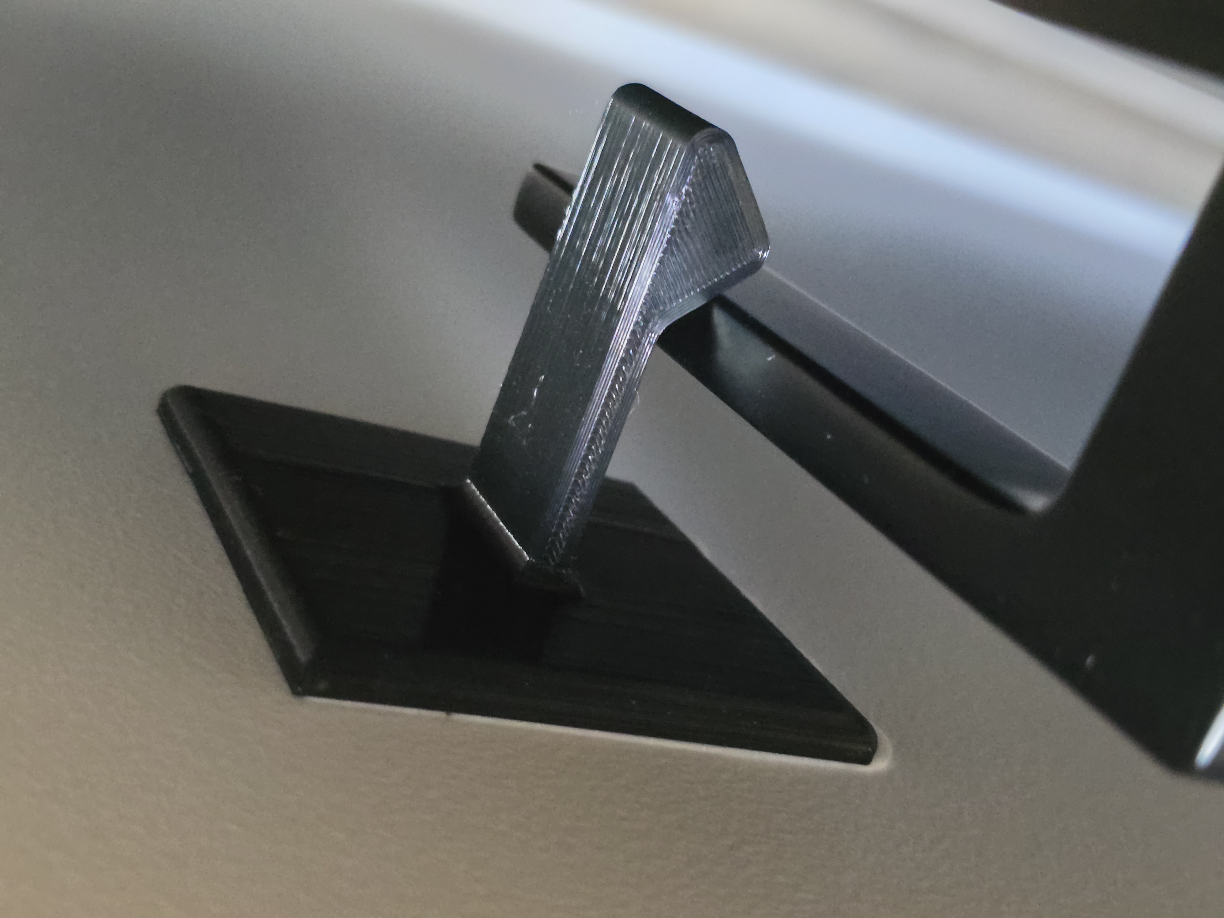 Door stop and wall protector - command strip mounted