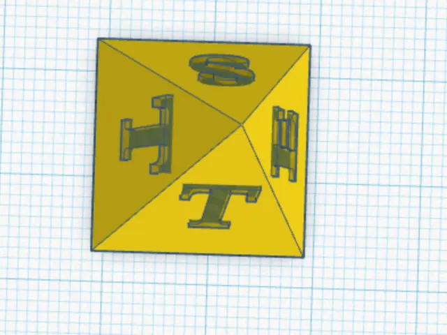 First Print TEST Pyramid for 3D Printer Calibration