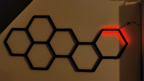 Miniatura 3 do modelo 3D Hexagon Light