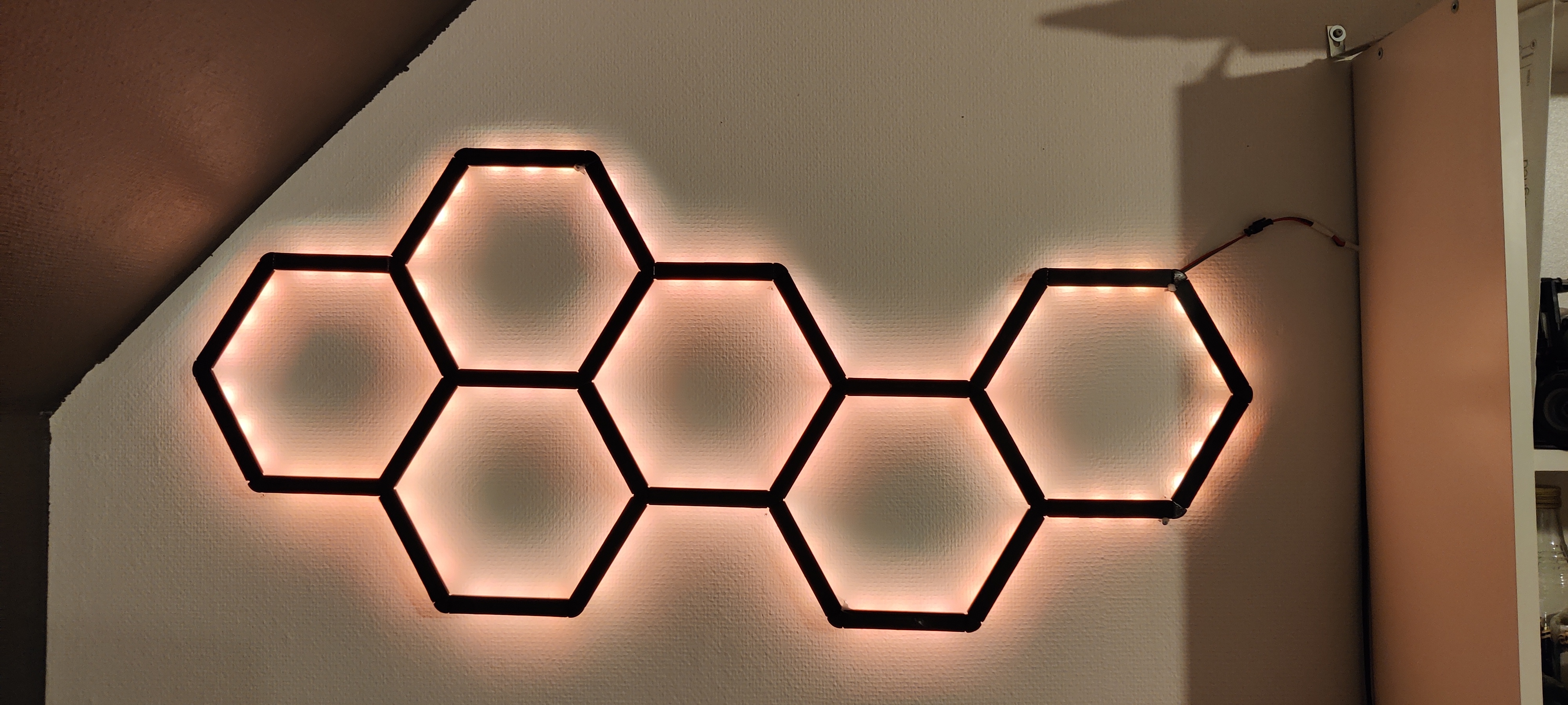Miniatura 2 do modelo 3D Hexagon Light