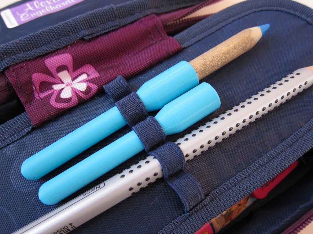Pencil Extension for Large, Triangular Pencils