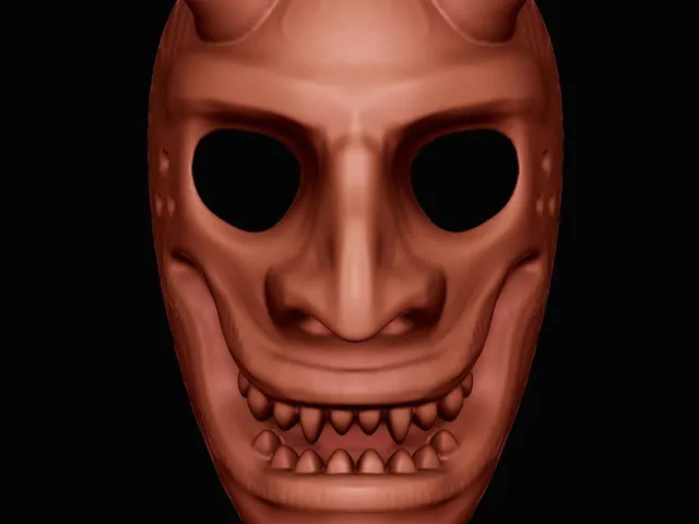 Witch Oni Mask Wall Mount/Keychain/Pendant