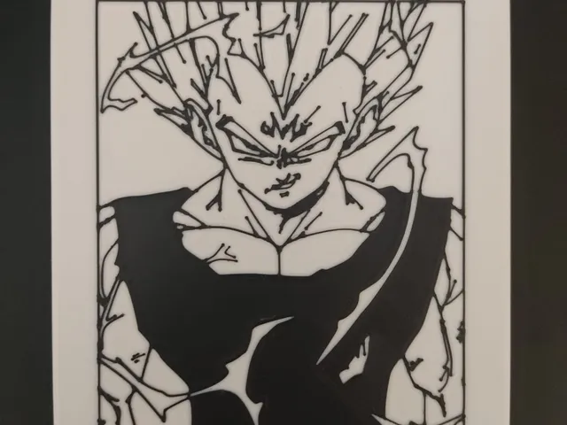 Majin Vegeta panel (dragon ball z)