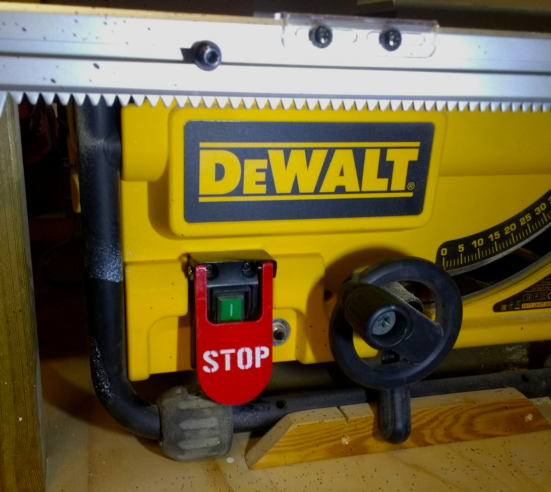 Kill switch for Dewalt DW-745 | No mods on saw!