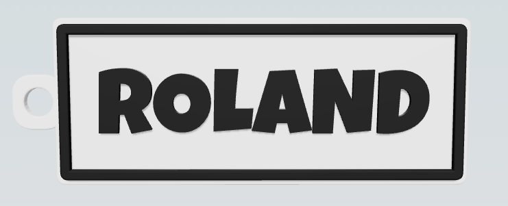 Keychain ROLAND