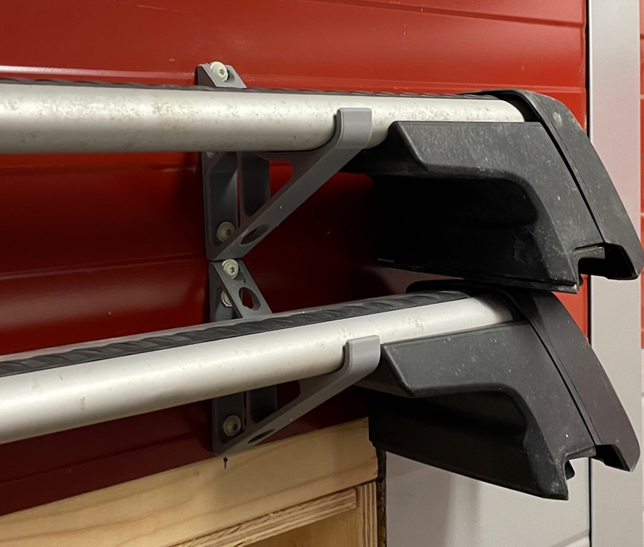 Roof rack holder