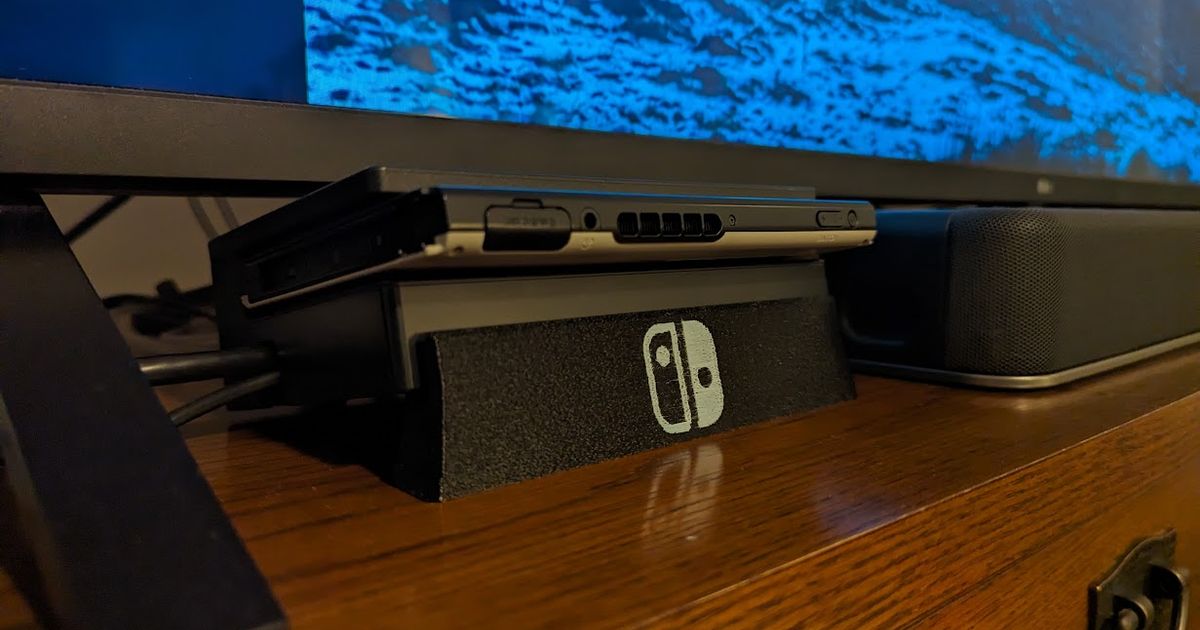 Horizontal Nintendo Switch Dock by br3n | Download free STL model ...