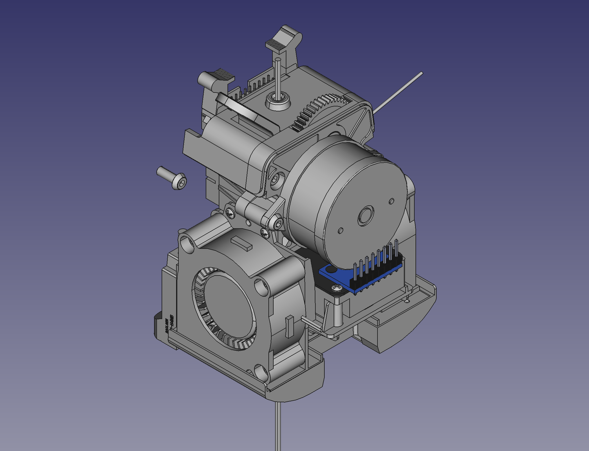 Neptune 4 Pro ADXL345 X-Axis permanent(-ish) mount