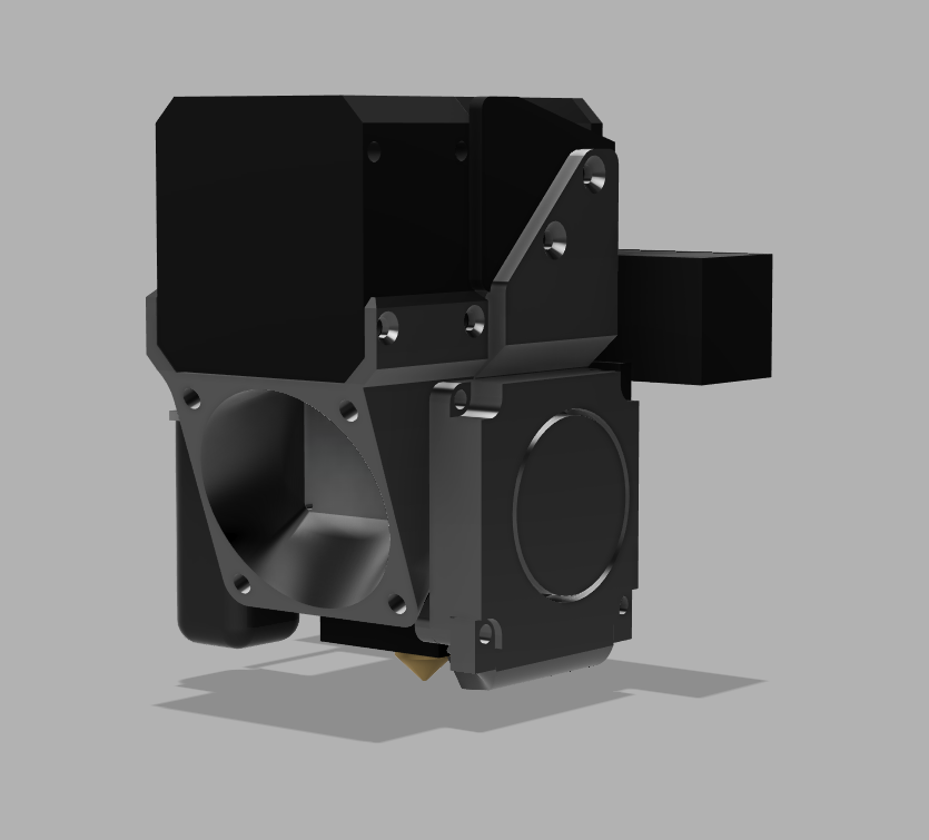 Ender 3 V3 SE Silent upgrade / Fan upgrade / Fan shroud. MK2 by Emil  Sadkowski, Download free STL model