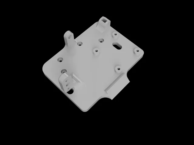 E3D Hemera mount for MDD 1.3 by Printermods + Linear Rail + Led Lights