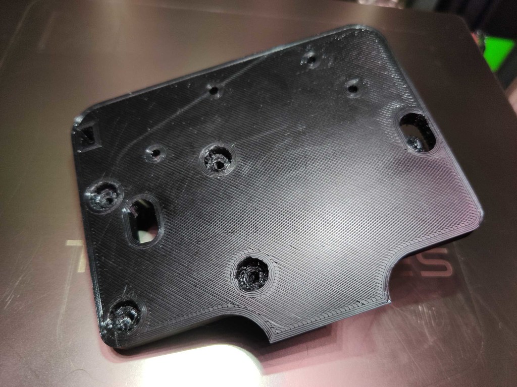 E3D Hemera mount for MDD 1.3 by Printermods + Linear Rail + Led Lights