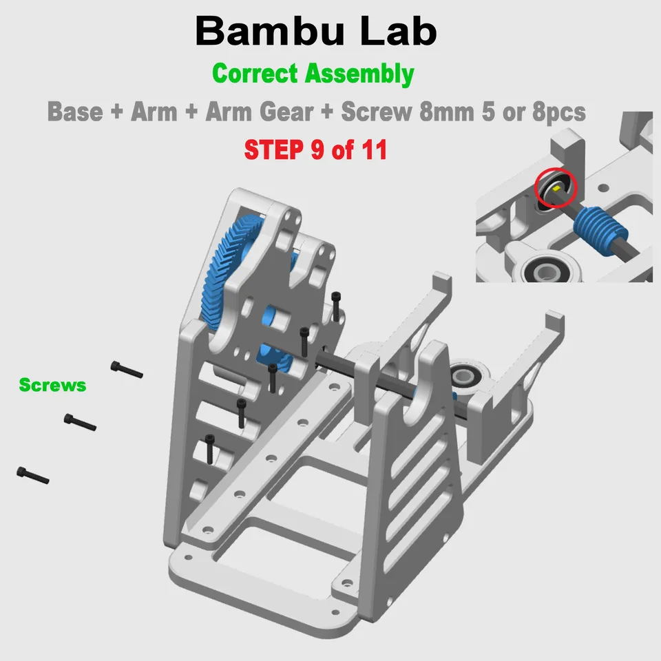 Bambu Lab - Winder Spool Frame 2 - Modular Design by STORM DESIGN 