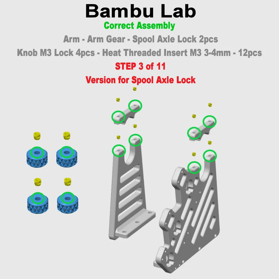Bambu Lab - Winder Spool Frame 2 - Modular Design by STORM DESIGN 