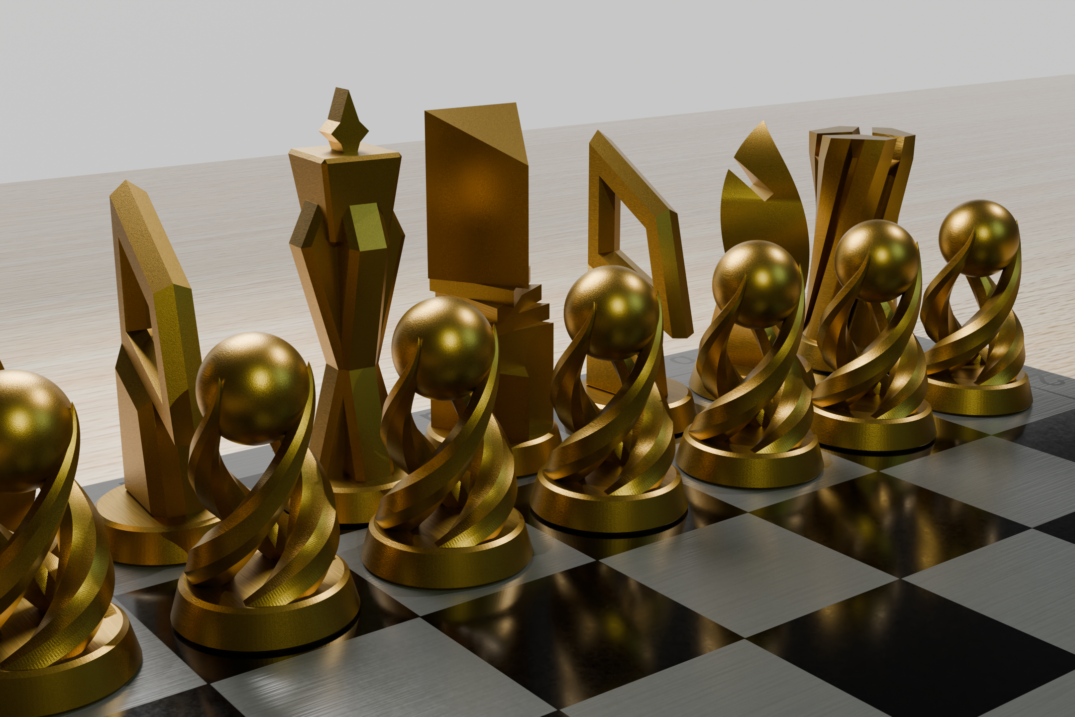 Contemporary Chess Set