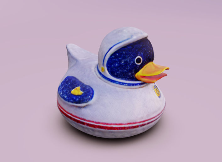 Rubber Duck Astronaut