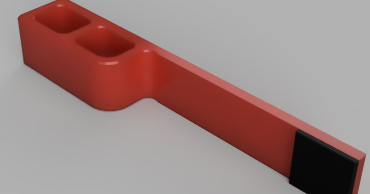 Miter saw holddown stick / jig by motocoder Download free STL model