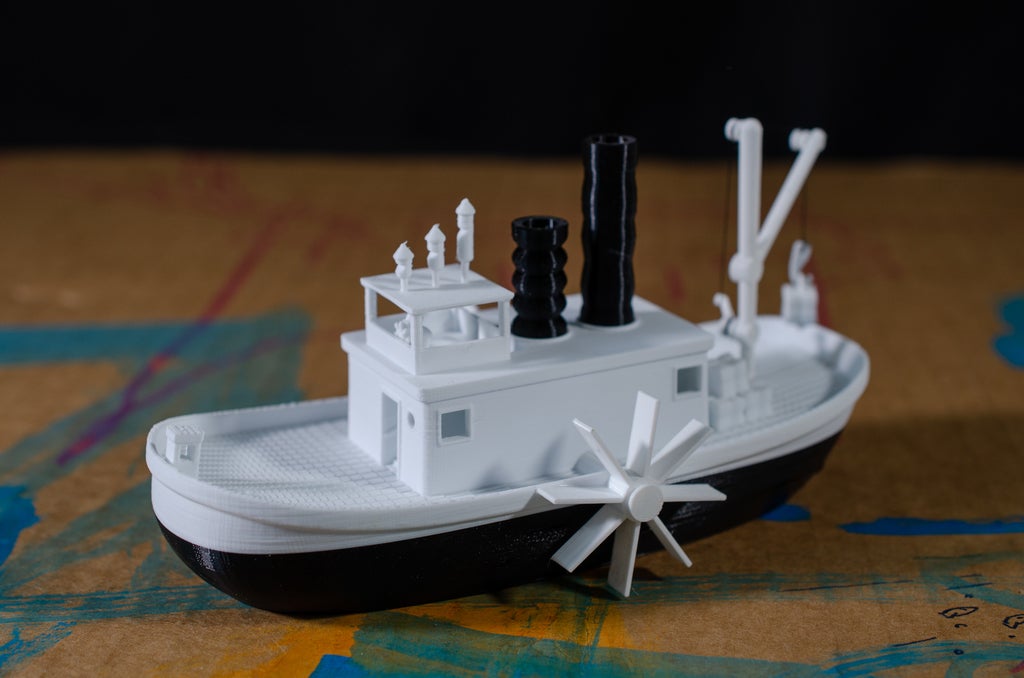 Miniatura 5 do modelo 3D Steamboat Willi
