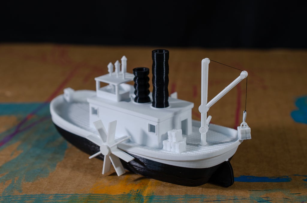 Miniatura 3 do modelo 3D Steamboat Willi