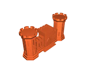 US Army Engineer Regimental Castle by cpmatthew | Download free STL ...