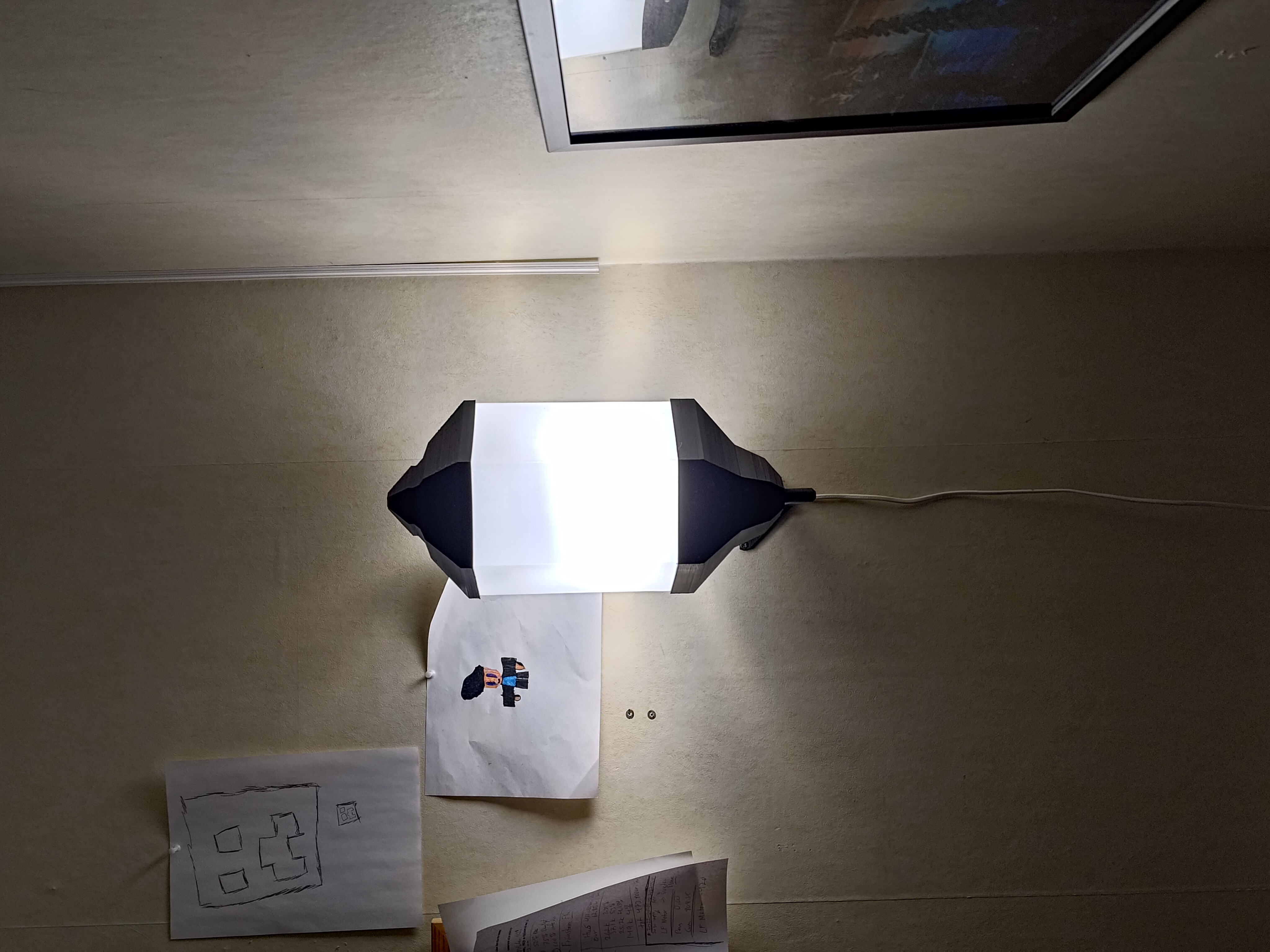 Miniatura 4 do modelo 3D Wall lantern