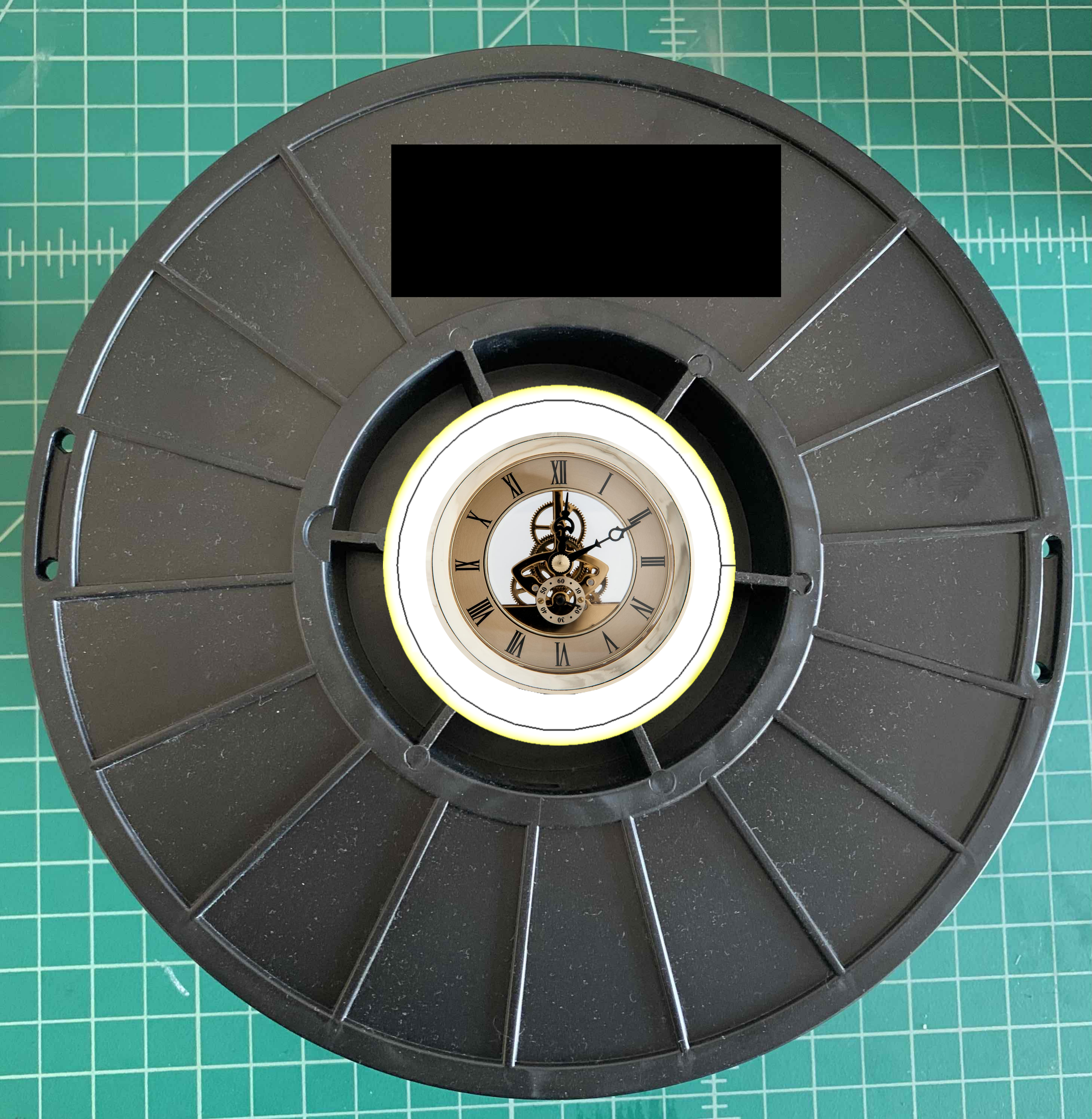 Spool Clock